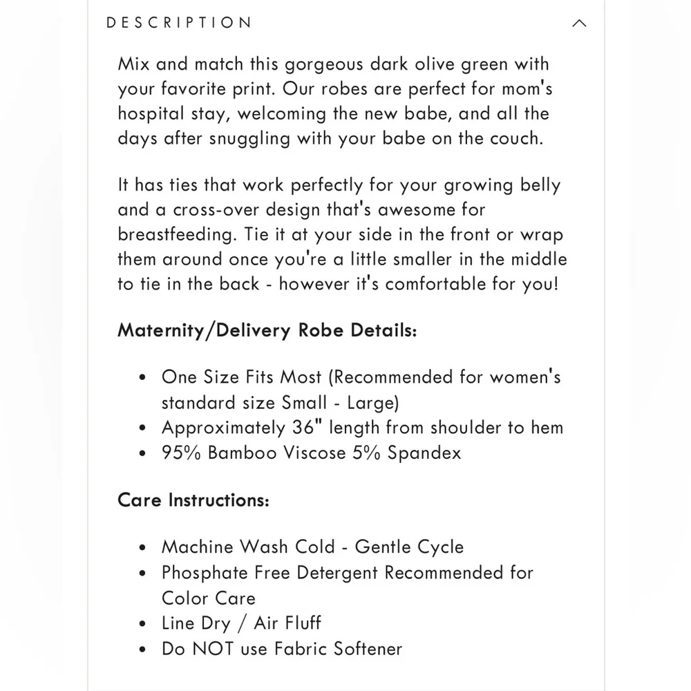 Caden Lane Robe - Picture 3 of 4